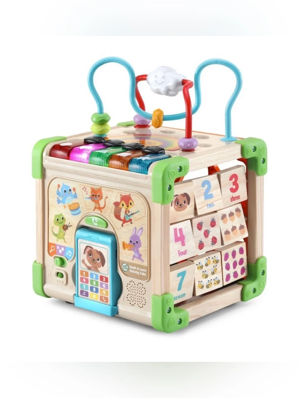 LeapFrog Touch & Learn Wooden Activity Cube